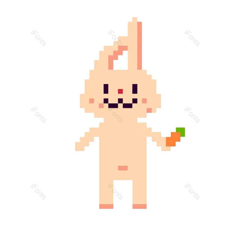 装饰图片,图表元素,卡通PNG,兔子免抠素材